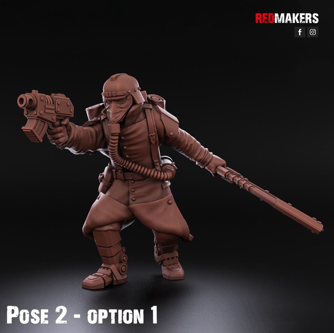 Death Division - Kill Squad - Imperial Force - Pose 2v1