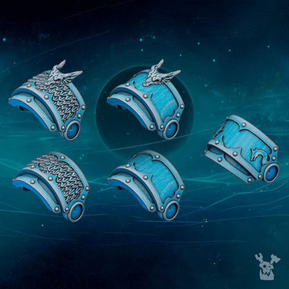 Scylla Shoulder Set - Set of 5