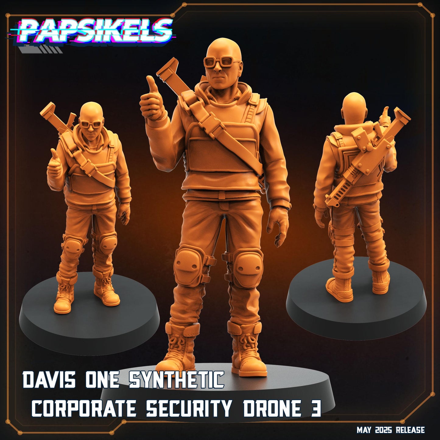 Davis One Synthetic Corporate Security Drone - 3