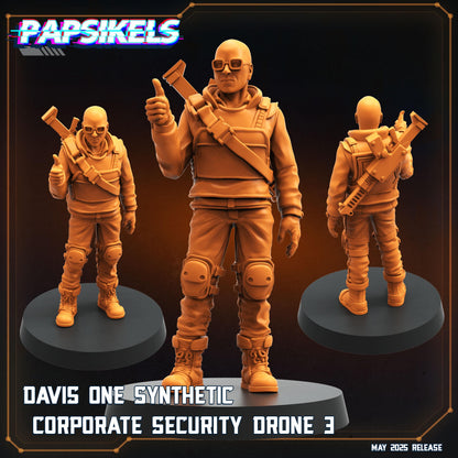 Davis One Synthetic Corporate Security Drone - 3