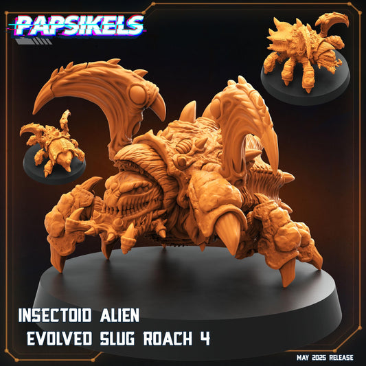 Insectoid Alien Evolved Slug Roach - 4