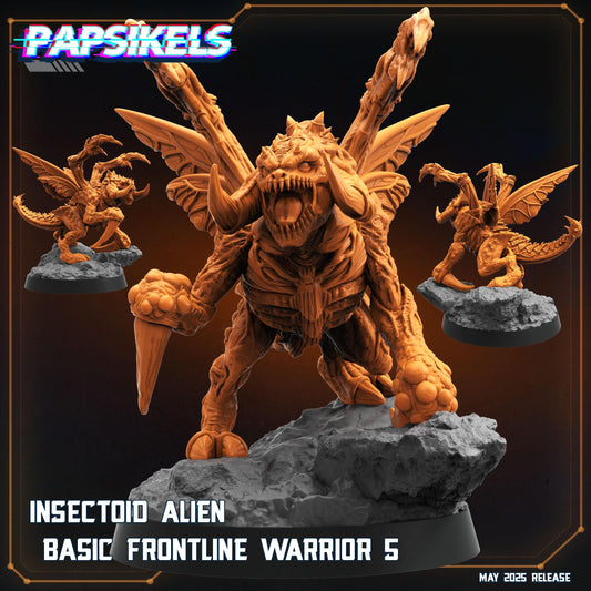 Insectoid Alien Basic Frontline Warrior - 5