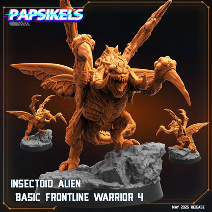 Insectoid Alien Basic Frontline Warrior - 4