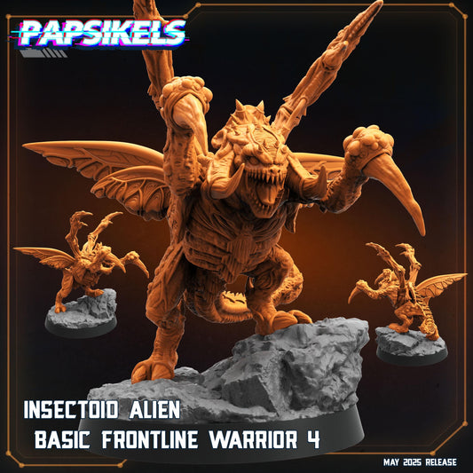 Insectoid Alien Basic Frontline Warrior - 4