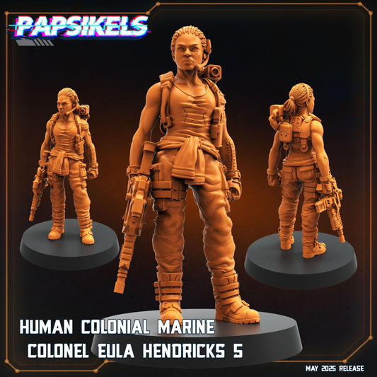 Human Colonial Marine Colonel Eula Hendricks - 5