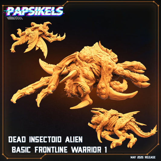 Dead Insectoid Alien Basic Frontline Warrior - 1