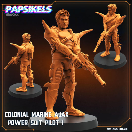Colonial Marine Ajax Power Suit Pilot - 1