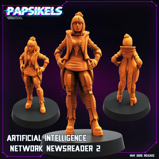 Artificial Intelligence Network Newsreader - 2
