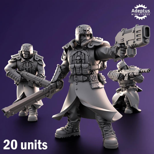 Imperial Guard - Squad Iceward Division -  Set of 20