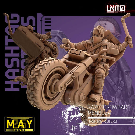 Hashtag Rioters - Raze Crowbar Mendoza - v1