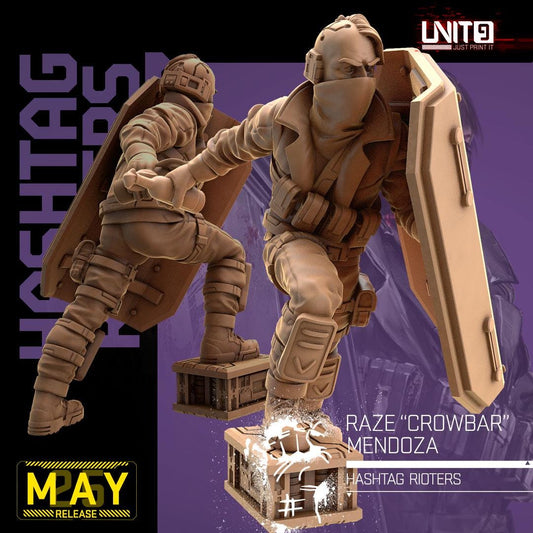 Hashtag Rioters - Raze Crowbar Mendoza - v3