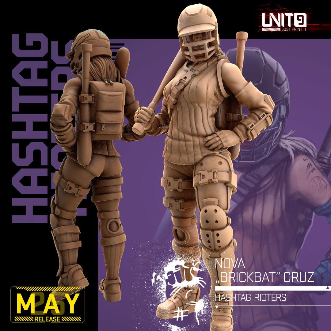 Hashtag Rioters - Nova Brickbat Cruz - v1