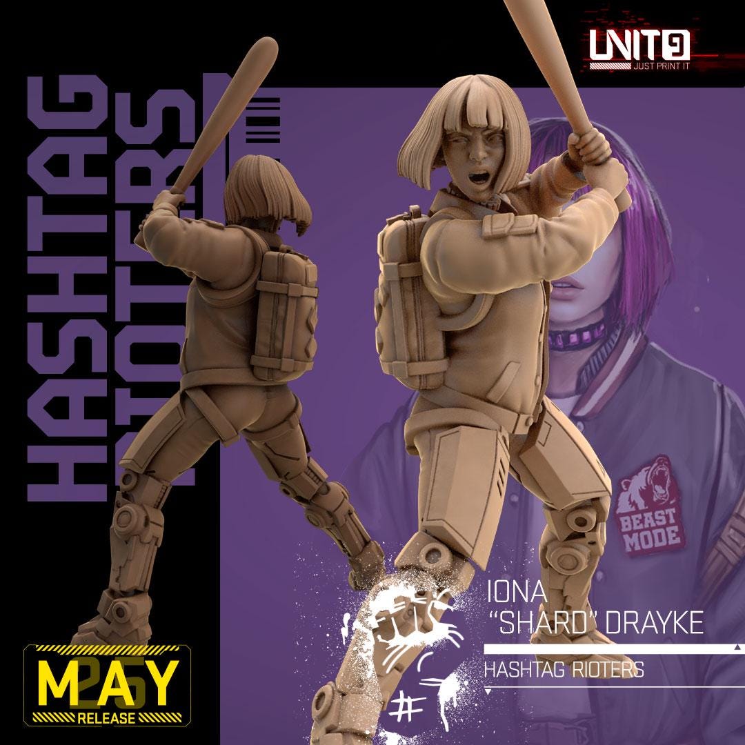 Hashtag Rioters - Iona Shard Drayke - v2