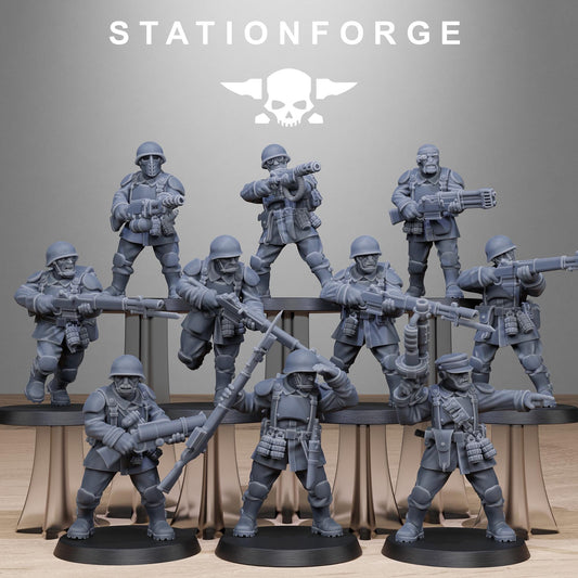 FreeGuard Infantry - Set of 10