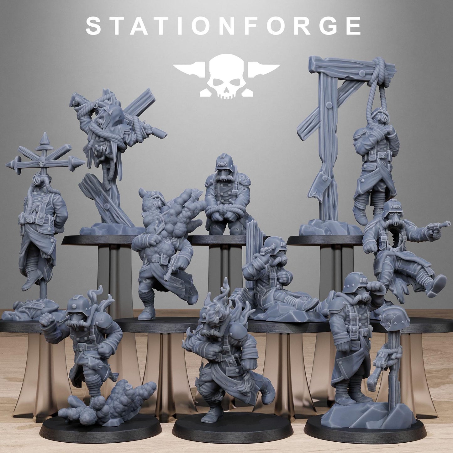 GrimGuard Objective Markers - Set of 10