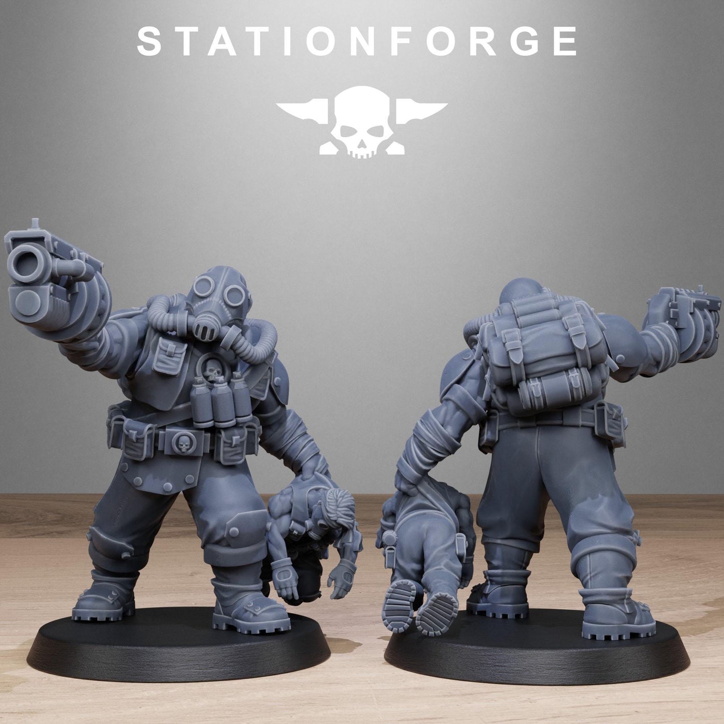 GrimGuard Jungle Fighter Mutants - Set of 10