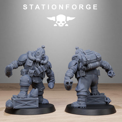 GrimGuard Jungle Fighter Mutants - Set of 10