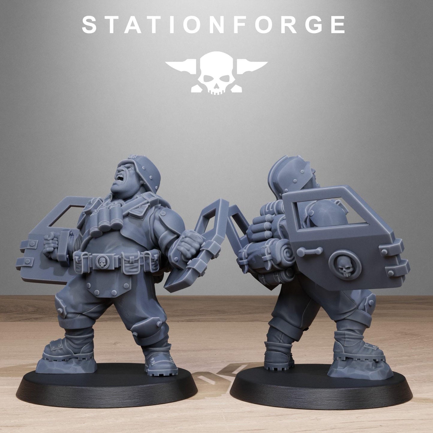 GrimGuard Jungle Fighter Mutants - Set of 10