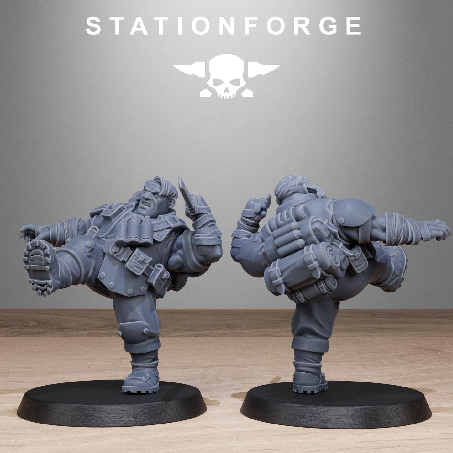 GrimGuard Jungle Fighter Mutants - Set of 10