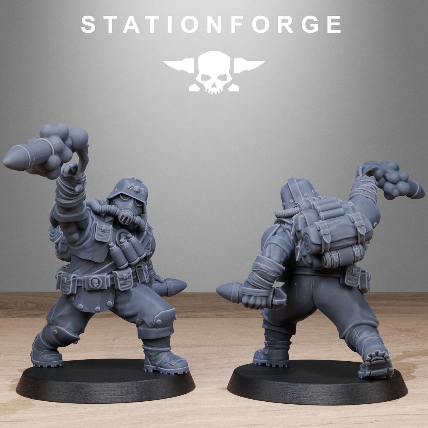 GrimGuard Jungle Fighter Mutants - Set of 10