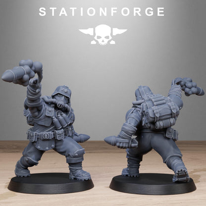 GrimGuard Jungle Fighter Mutants - Set of 10