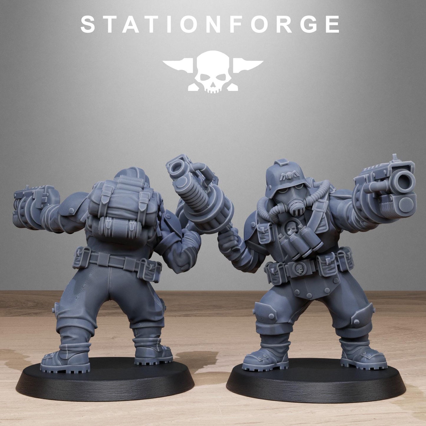 GrimGuard Jungle Fighter Mutants - Set of 10