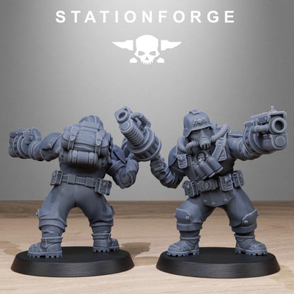 GrimGuard Jungle Fighter Mutants - Set of 10