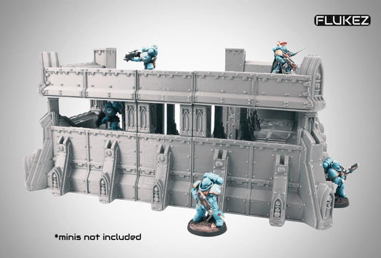 Ruins of the Empire Fortification - Battle Damaged - 1