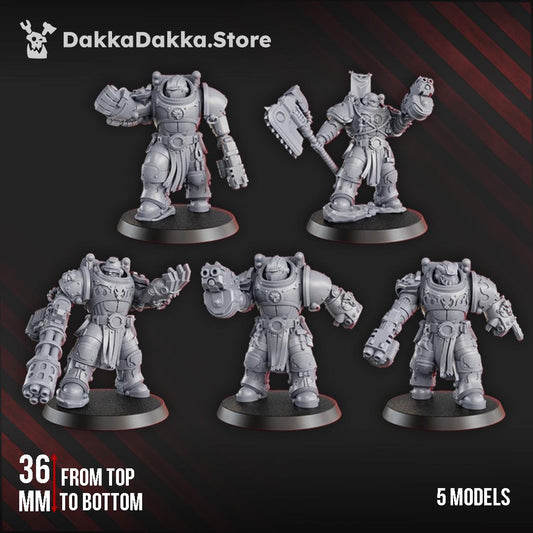 Ignisaurus Clan Destroyers - Set of 5