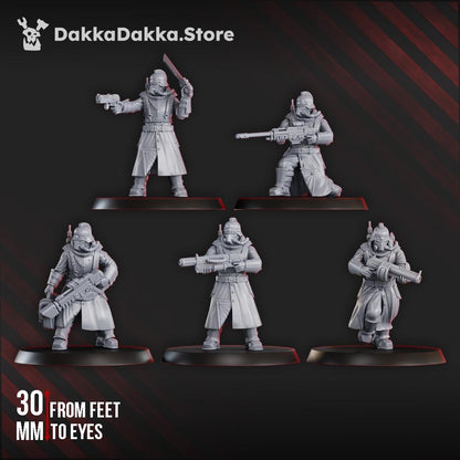 2nd Death Division Grenadier Squad - Set of 5