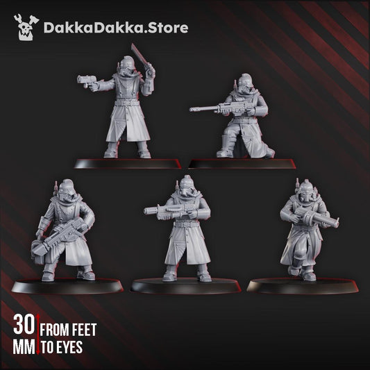 2nd Death Division Grenadier Squad - Set of 5