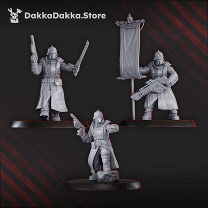 2nd Death Division Commander Squad - Set of 5