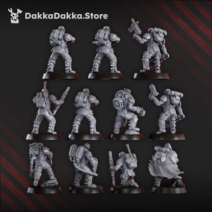 Phaeton Guard Special Forces - Set of 11