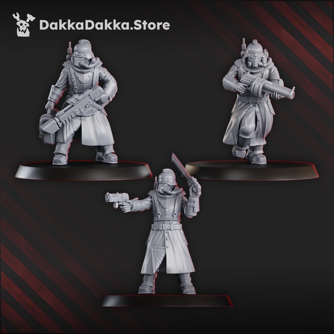 2nd Death Division Grenadier Squad - Set of 5