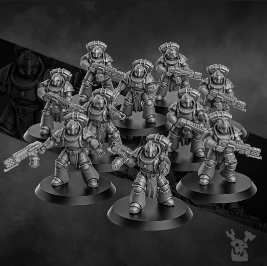 Space Knights Team Ignitium - Set of 10