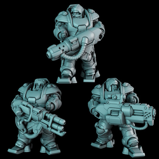 Starforged Clans FlameHeart Guardians - Set of 3