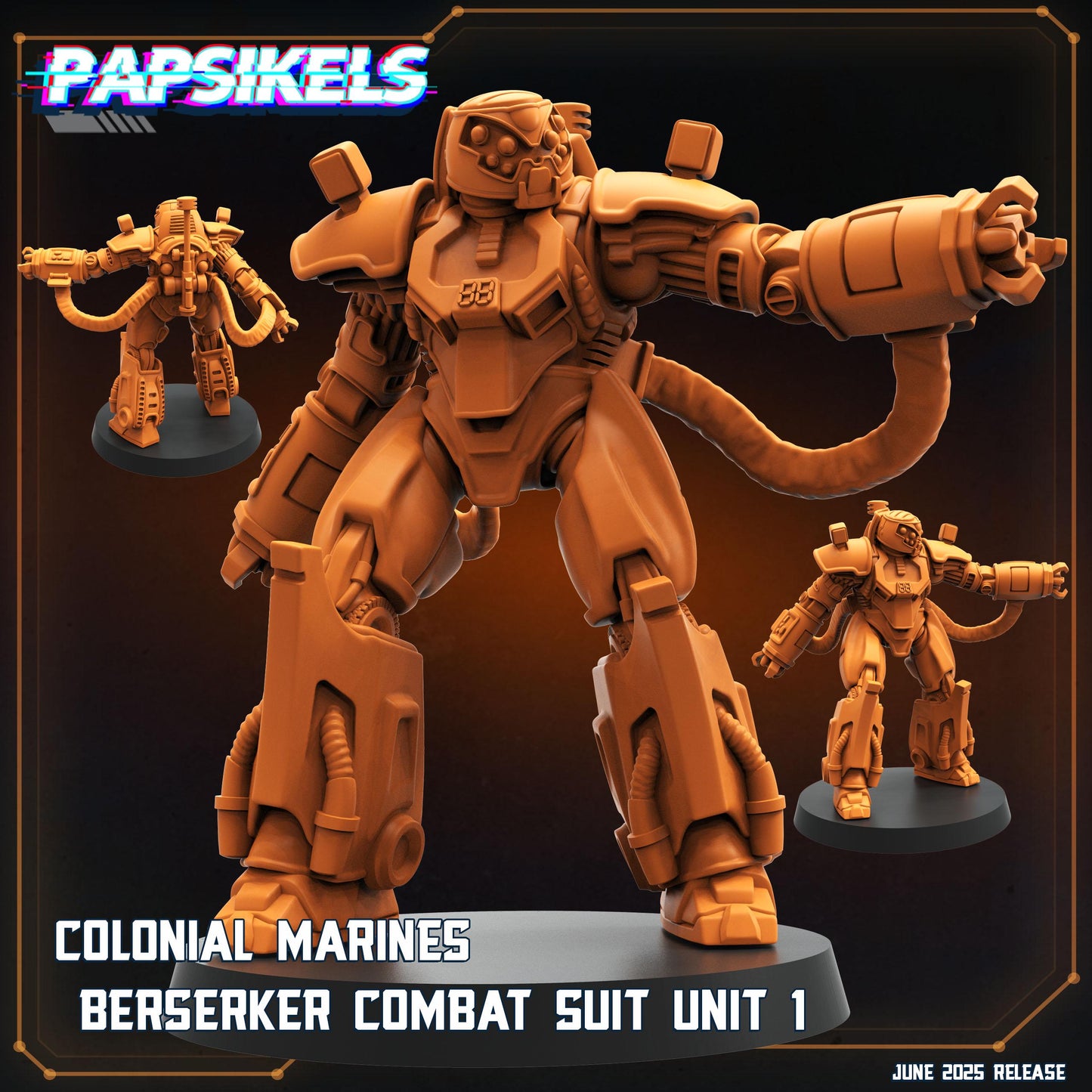 Colonial Marines Berserker Combat Suit Unit - Set of 5