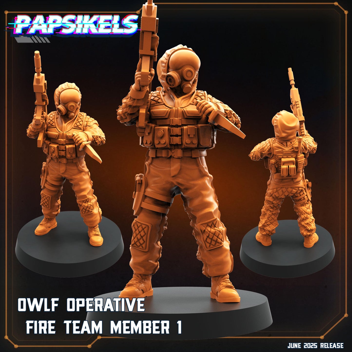 OWLF Operative Fire Team Units - Set of 7