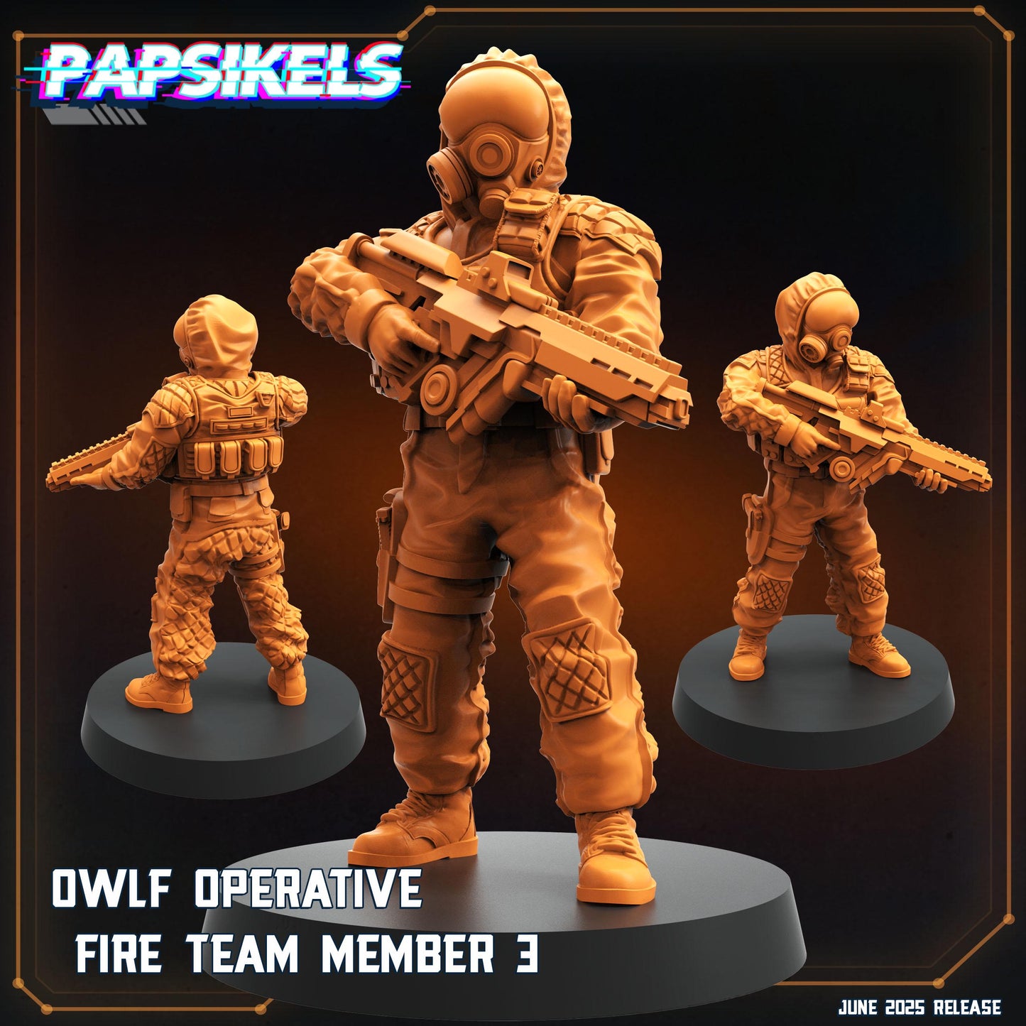 OWLF Operative Fire Team Units - Set of 7