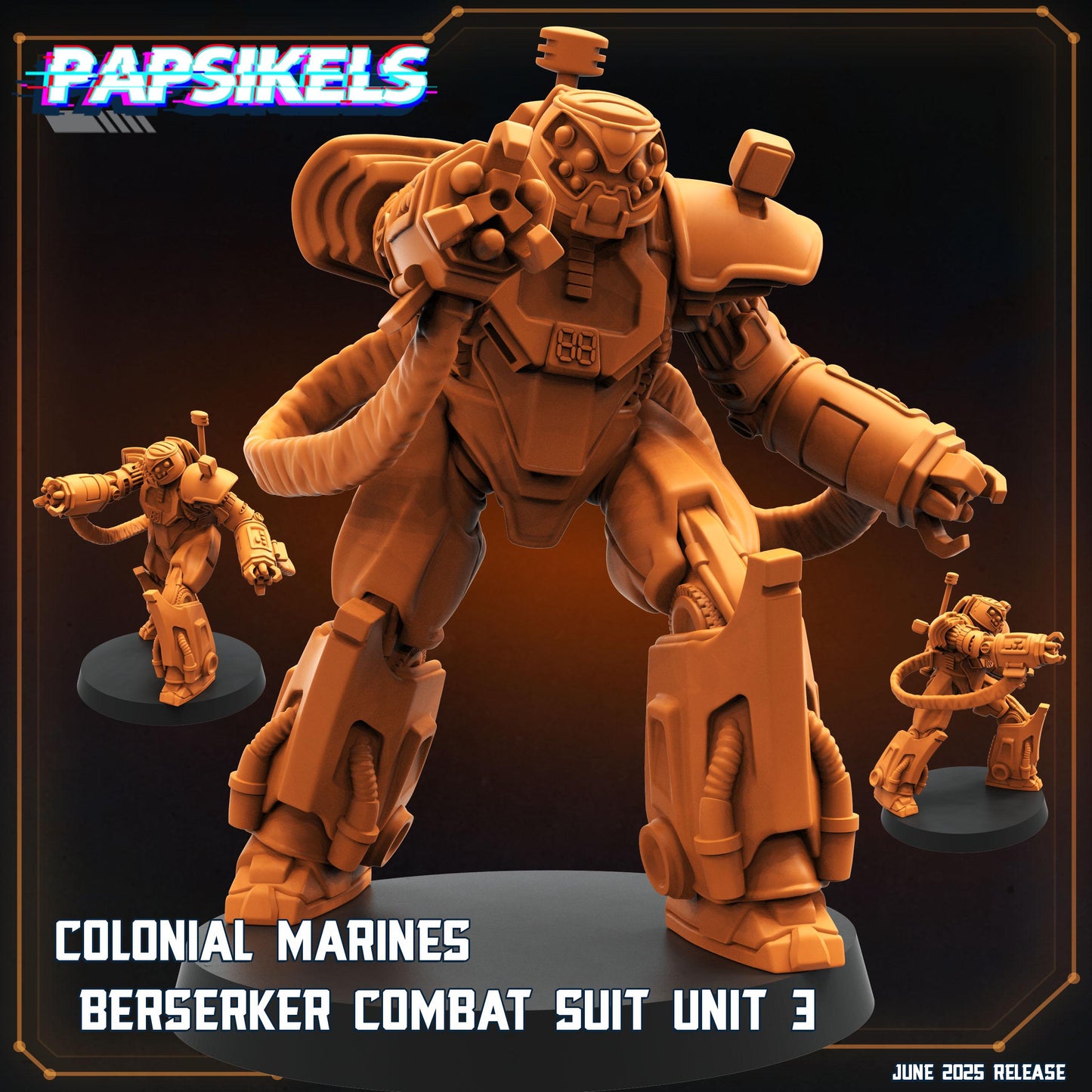 Colonial Marines Berserker Combat Suit Unit - Set of 5