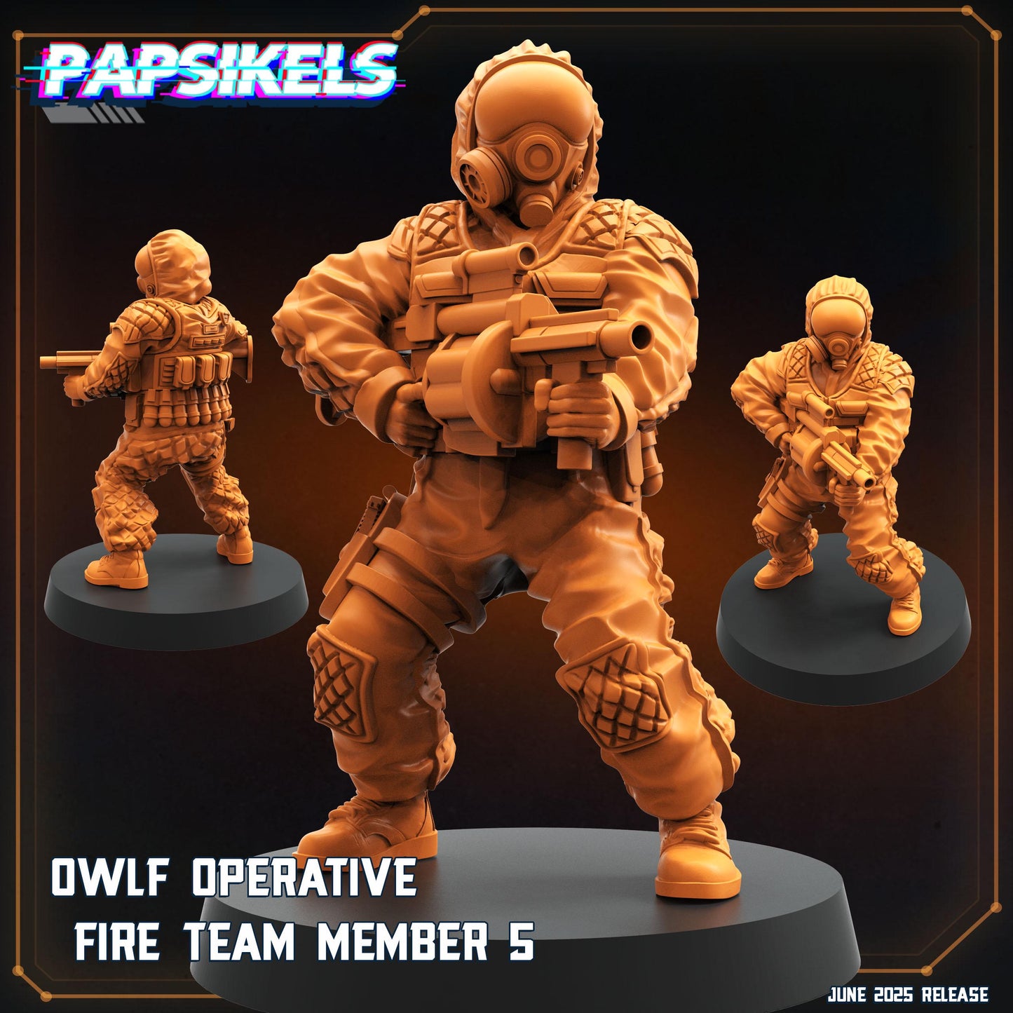 OWLF Operative Fire Team Units - Set of 7