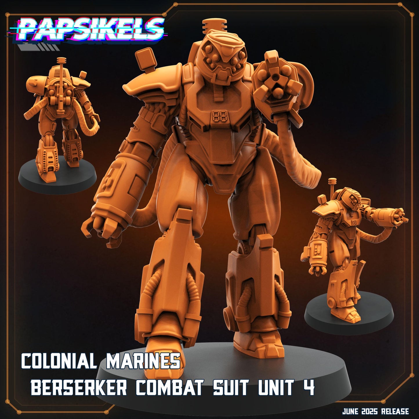 Colonial Marines Berserker Combat Suit Unit - Set of 5