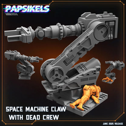 Space Machine Claw with Dead Crew Member
