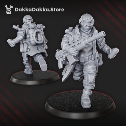 The Alcal Rats Infantry Squad - Set of 15