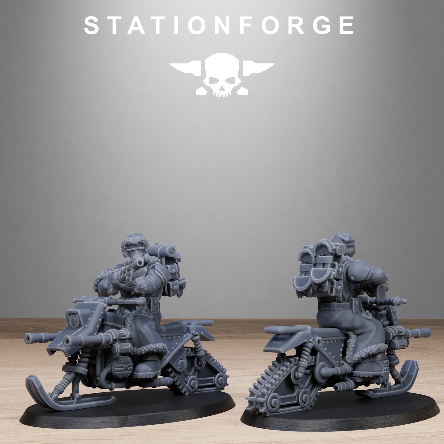 GrimGuard FrostWatch Snowbikers - Set of 10