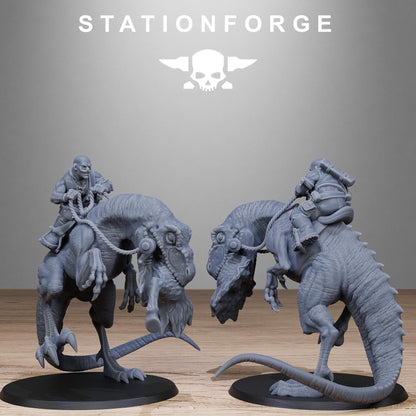 GrimGuard Jungle Raptors - Set of 10 | Grimdark | Sci-Fi Future | Tabletop Wargaming