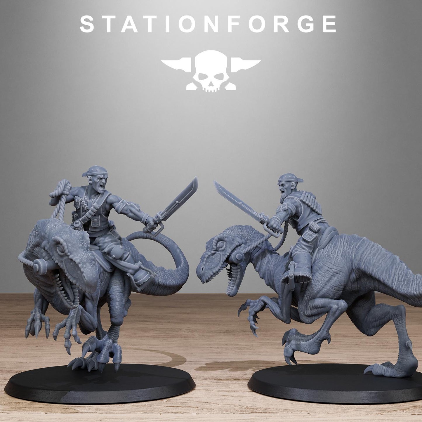 GrimGuard Jungle Raptors - Set of 10 | Grimdark | Sci-Fi Future | Tabletop Wargaming