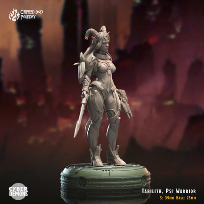 Tarilith Tiefling Psi Warrior