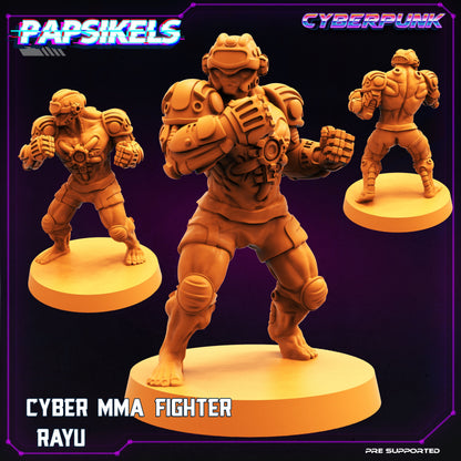 Cyber MMA Fighters