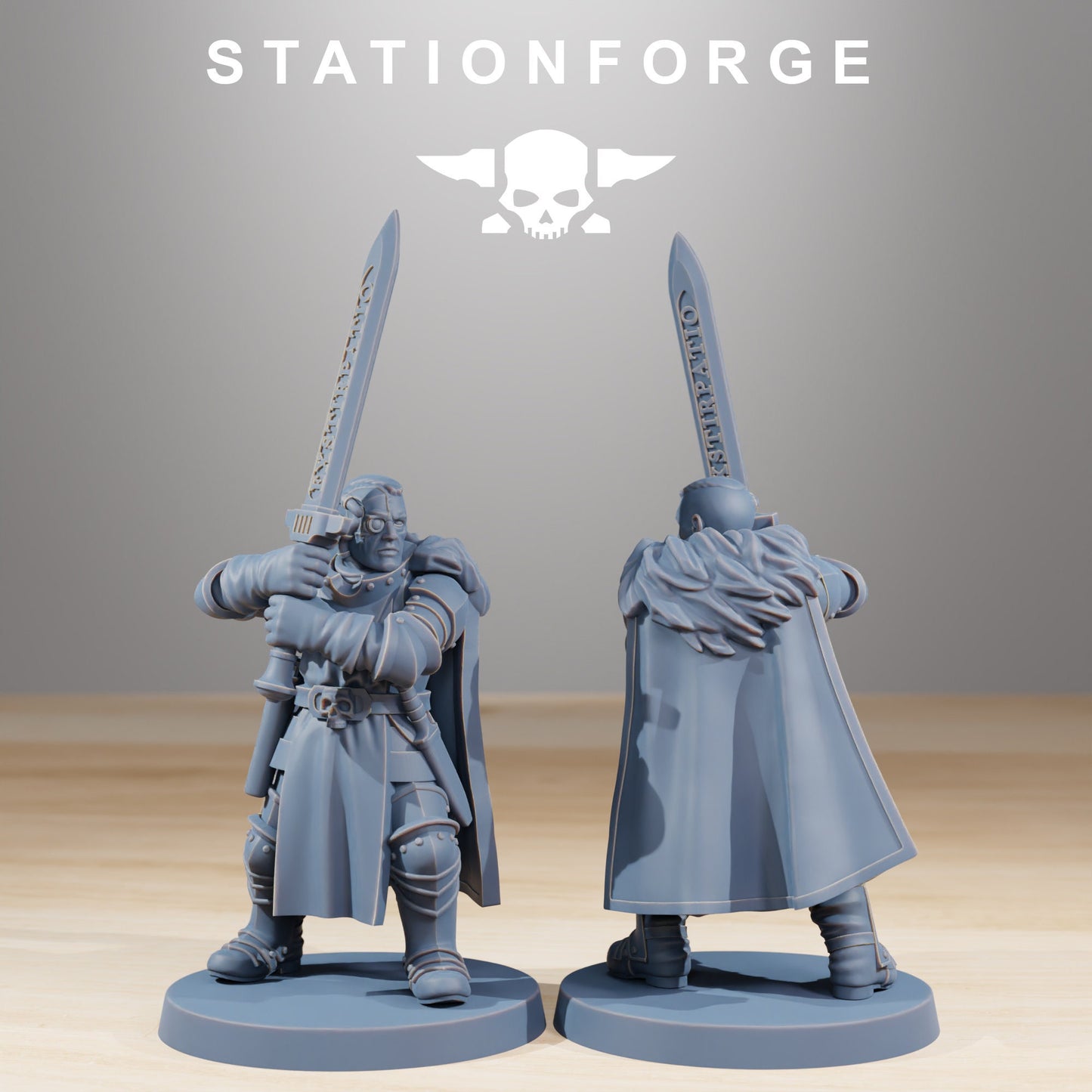National Guard - Inquisitor 3 | DnD Miniatures  | Wargame Proxy Minis | Sci-Fi | Cyberpunk